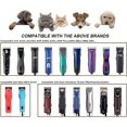 thumbnail image 3 of 30W Wide Blades for Dog Grooming Blades Compatible with Andis,Oster A5,Wahl KM10 Clippers,Cut Length Cutting length 1/50 Inï¼0.5mm), 3 of 4