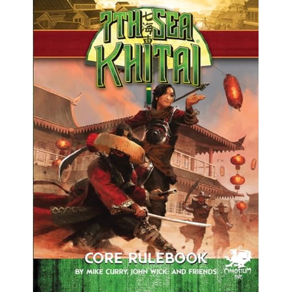 Pre-Owned 7th Sea: Khitai Core Rulebook, 9781568824611, 1568824610, Hardcover,