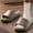 Brun, variante sur Gspmoly Sandales à Enfiler pour Femmes, Pantoufles Antidérapantes de Salle de Bain Unies d'Été Décontractées et Tendance pour la Maison, Pantoufles de Maison pour Femmes Gris 44