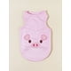 thumbnail image 1 of PETSIN 1pc Cartoon Bear Print Pet Tank For Dog And Cat For Summer, 1 of 4