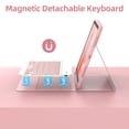 thumbnail image 3 of Funda con Teclado KBCASE para iPad Air 11" Inalámbrico Rosa, 3 of 8