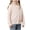 Beige, variant on Long Sleeve Shirts for Girls Crew Neck Button Down Cotton Coat Loose Fit Spring Summer Comfortable Cute Basic Tops Age 1-9Years