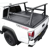 Syneticusa MR Retractable Hard Tonneau Cover with Rack Fits 2016-2025 Toyota Tacoma 6ft (73.7 in) Truck Bed Waterproof Off Road Overlanding