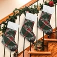 thumbnail image 4 of SKYSONIC Tartan Christmas Plaid Christmas Stockings Personalized Large Christmas Stocking Cute Snowflake Stockings 18 Inch Xmas Stocking for Xmas Decorations and Holiday Family Party Decor Xmas Gifts, 4 of 7