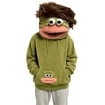 thumbnail image 6 of Big Mouth Monster Mens Jacket with Hoodie Men's Waffle-Knit Hooded Pullover Sweater Solid Color Hoodie with Adjustable Drawstrings, 6 of 8