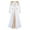 White, variant on YIZYIF Kids Girls Bronzing Patchwork Praise Dance Liturgical Dress Long Sleeve Worship Dress White 6