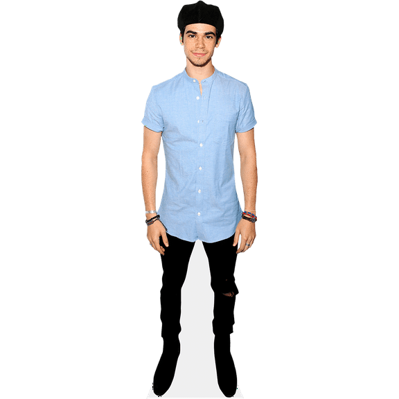 Cameron Boyce (Blue Shirt) Mini Size Cutout. Standee.