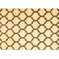 thumbnail image 1 of Ahgly Company Indoor Rectangle Trellis Brown Contemporary Area Rugs, 3' x 5', 1 of 4