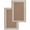 White Brown, variant on Brown Geometric Kitchen Dish Towels for Drying Dishes Set of 2, Vintage Greece Key Waffle Weave Microfiber Hand Tea Bathroom Towels Quick Dry & Absorbent Towel 15.7x23.6