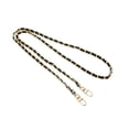 thumbnail image 5 of Abbraccia Purse Chain Strap, Cross Body Replacement Strap, Fashion Bag Chain for Small Shoulder Bag Wallet Handbag DIY Gold Chain Black, 5 of 10