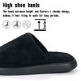 thumbnail image 5 of CHICVOMEY House Slippers for Women Indoor Memory Foam Shoes Open Toe Slip on Bedroom Fuzzy Slippers, 5 of 9