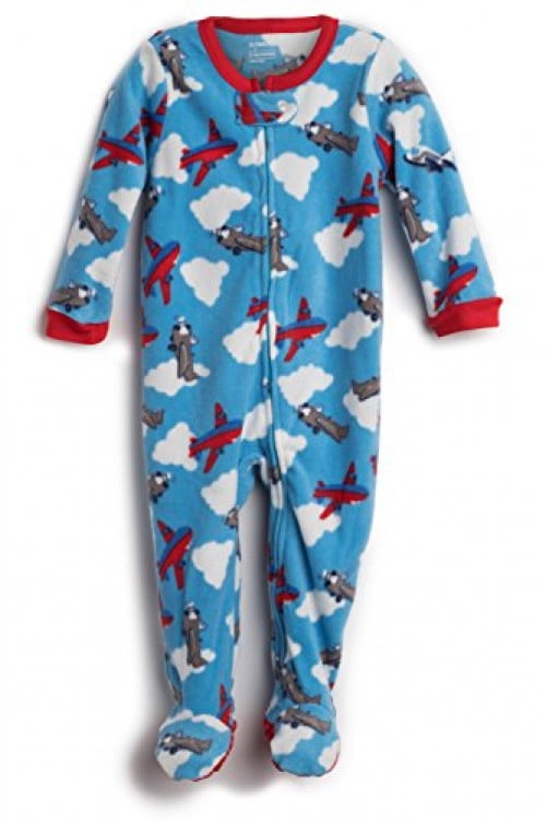 Size 6M-5Years Elowel Baby Girls Footed Fleece Sleeper Pajamas 