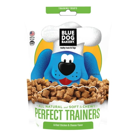 (2 Pack) Blue Dog Bakery Healthy Treats for Dogs Perfect Trainers Grilled Chicken & Cheese Flavor, 6 (Best Puppy Treats For Potty Training)