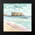 thumbnail image 2 of Atelier B Art Studio 12x12 Black Modern Framed Museum Art Print Titled - ROCHER PERCÃ©, 2 of 5