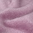 thumbnail image 3 of PiccoCasa Sherpa Throw Blanket Fluffy Fleece Lightweight Blanket Sofa Couch, Lavender King, 3 of 7