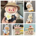 thumbnail image 2 of Mini ropa de peluche para muñecas, accesorios para traje, Kpop, Exo, Labubu, V1, V2, Idol, Ganso, dinosaurio, Macaron, ropa, regalo, 2 of 4