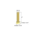 thumbnail image 2 of Unique Bargains Brass Hex Bolts, 1/2-13x2' 2 Pack Fully Thread Grade 4.8 Machine Screws, 2 of 4