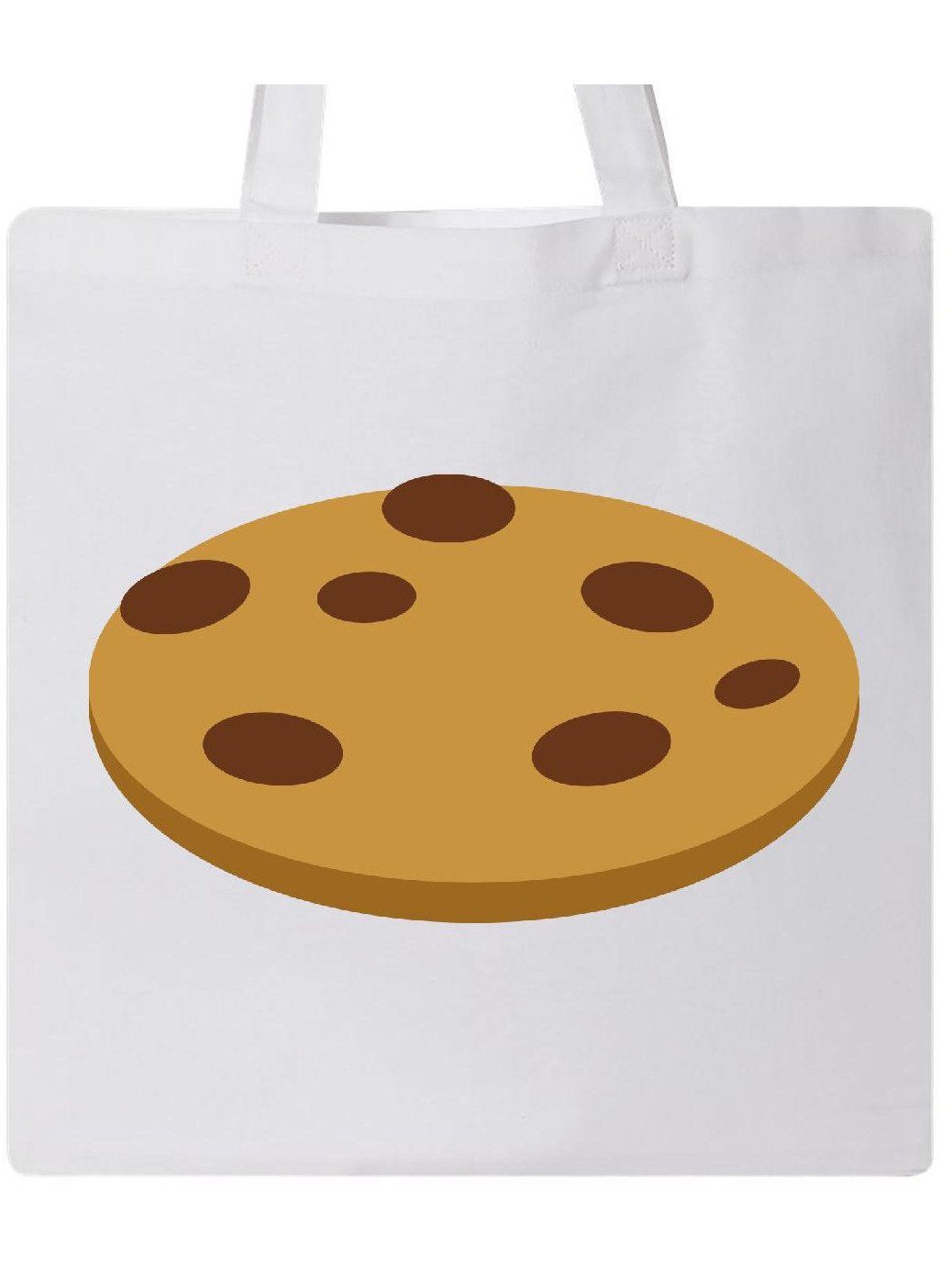 Inktastic Chocolate Chip Cookie Tote Bag Unisex White