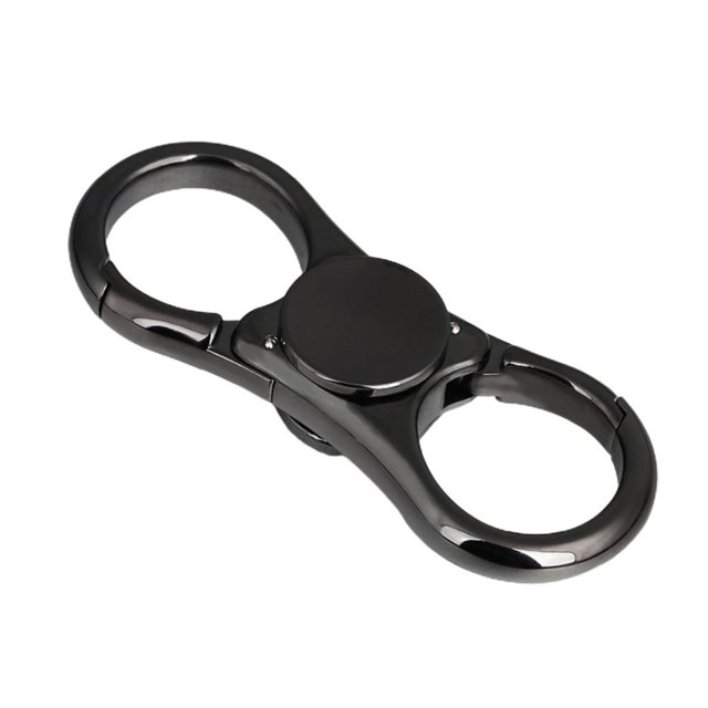 Llavero De Coche Con Giroscopio En La Yema Del Dedo, Llavero De Juguete Para Llaves De Coche, Llaves Familiares, Colgante De Llave De Doble Anillo qarigey OD015070-01