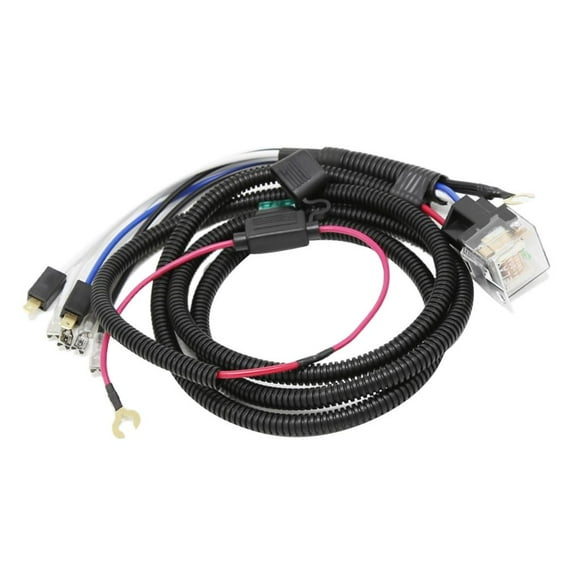 Universal Auto Dual Switch Wiring Harness Fuse Relay