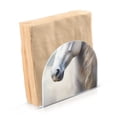 thumbnail image 2 of Horse by White Napkin Holder for Table Clear Napkin Stand Paper Holder Acrylic Organizer Dispenser Napkins for Dinner Kitchen Restaurant Room, 2 of 8