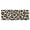 Black and Beige Leopard Print Pattern, variant on Black and Beige Leopard Print Pattern Flannel Kitchen Runner Mat, Long Kitchen Floor Rug with Non Slip Backing & Absorbent Surface, Thick Sponge Padded Gifts for Housewarming Birthday Christmas