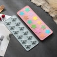thumbnail image 4 of Molde de silicona para chocolate con forma de estrella de cinco puntas y 12 agujeros, molde para helado, molde para pastel, molde para jabón hecho a mano para dulces, 4 of 5
