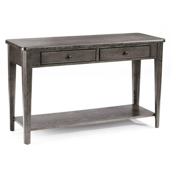 Casual Choice Solid Wood Sofa Table in Gray Finish