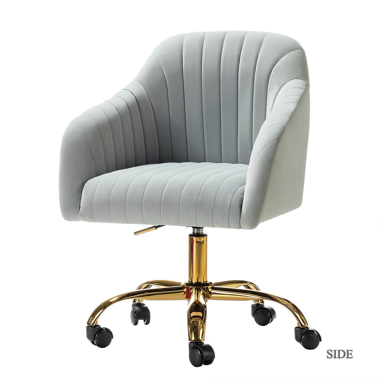 brass task chair