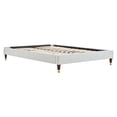 thumbnail image 3 of Modway Harlow King Performance Velvet Platform Bed Frame, Multiple Colors, 3 of 3
