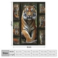 thumbnail image 4 of HENGT  Tiger Blanket Warm Soft Flannel Bed Sofa Couch Throw Blanket Comfy Plush Gift Blankets for Adult Kids, 4 of 6