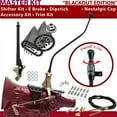 thumbnail image 1 of American Shifter  C6 Shifter Kit 23 in. Swan E Brake Cable Clamp Clevis Trim Kit Dipstick for D227C, 1 of 1