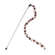 thumbnail image 2 of Funny Cat Stick Feather Pets Teaser Wands Gatito Interacción Persiguiendo Juguetes (Rojo), 2 of 6