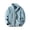 Light Blue, variant on Fleece Jacket Women Zip Up High Neck without Hood Warm Bed Jackets Long Sleeve Cozy Fluffy Fuzzy Sweater Coats