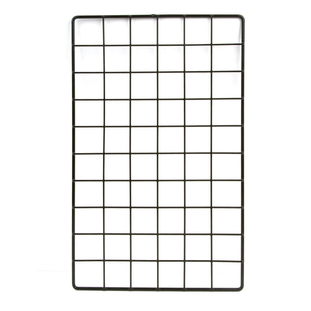 16"L x 10"W Epoxy Coated Grid Cubbies - Black Color,Pack Size - 48