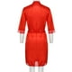 thumbnail image 3 of Gibobby Lenceria mujer sexy Día de San Valentín Ropa interior, , camisón, lencería de seda para mujer, vestido Sexy para mujer, ropa de dormir, ropa interior de encaje(Rojo, Talla única), 3 of 4