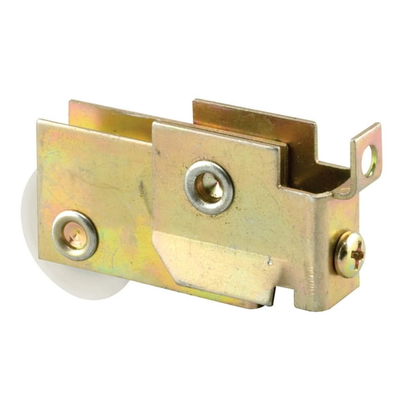1-1/4 in. Steel Ball Bearing, Mirrored Door Roller Assembly, Crest Doors
