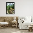 thumbnail image 2 of Stupell Industries Into The Forest I Go Quote Black Framed Floater Canvas Wall Art design by Glad You're Here Co., 25 x 17, 2 of 9