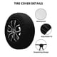 thumbnail image 2 of Fotbe 2024 Happy New Year Funda de Llanta de Repuesto con Estampado, Engrosada, Ajuste Universal para Jeep, Remolque, RV, SUV, Camión-16 inch, 2 of 6