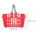 thumbnail image 2 of 12 Pcs Kids Toy Shopping Cart Playing House Toy Plastic Toy Shopping Baskets Mini Grocery Basket Mini Folding Shopping Cart, 2 of 4