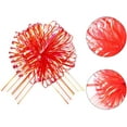thumbnail image 4 of 12 Pcs Pull Bow Large Organza Pull Bow Gift Wrap Pull Bow With Ribbon For Wedding Gift Baskets, 6 Inches Diameter, 4 of 7