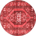 thumbnail image 1 of Ahgly Company Indoor Round Persian Red Traditional Area Rugs, 7' Round, 1 of 4
