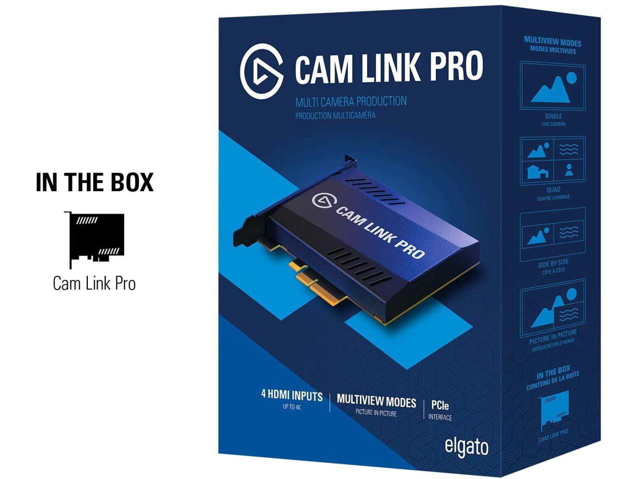Elgato Cam Link Pro, Internal Camera Capture Card with 4