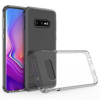 Samsung Galaxy S10e (5.8") Phone Case Clear Shockproof Hybrid Bumper Gummy Rubber Silicone Gel Shock Absorption Cover Highly Transparent Clear Phone Case Cover for Samsung Galaxy S10 E (5.8 inch)