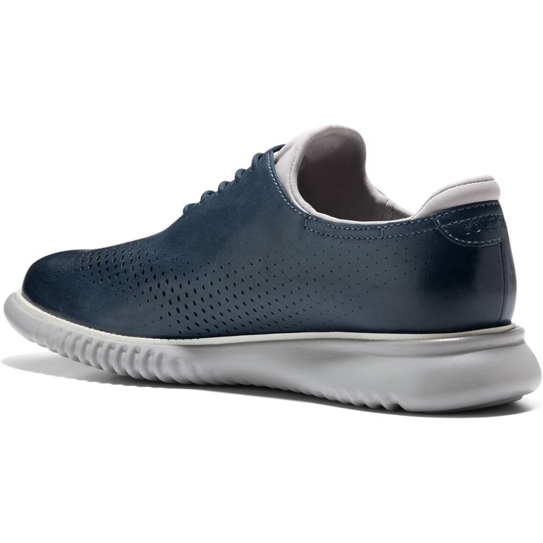 COLE HAAN 2.ZEROGRAND LASER WINGTIP Shoes Blue Wing Teal  display picture 3