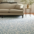 thumbnail image 2 of SAFAVIEH Martha Stewart Jardin Floral Area Rug, Ivory/Blue, 8' x 10', 2 of 7