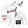 thumbnail image 4 of Dog Harness Adjustable Pet Harness Vest For Small Large Dogs Cats Reflective Mesh Dog Chest Strap French Bulldog Walk Training, 4 of 5