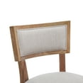 thumbnail image 5 of GDF Studio Tisa 26.5" Rubberwood Counter Stool, Beige Natural, Set of 2, 5 of 9