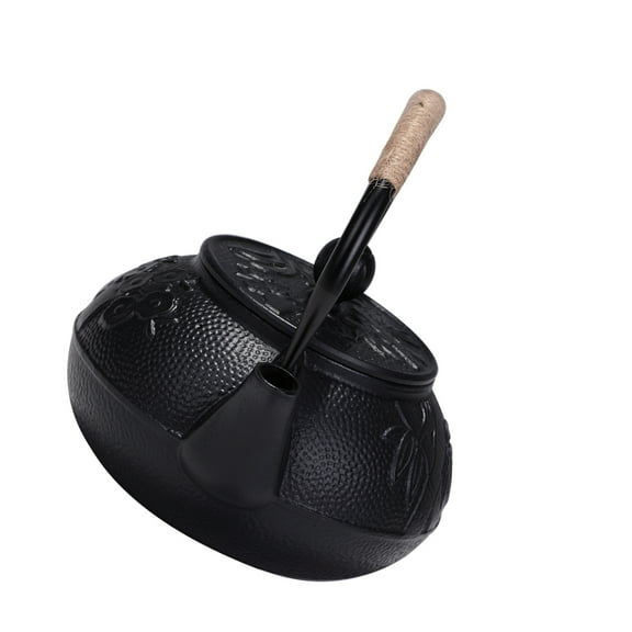 Tineasur Multi-Function Cast Iron Kettle with Assorted Colors, and Versatile for Everyday Cooking and Brewing