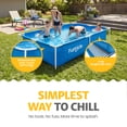 thumbnail image 3 of Funsicle Activity Lap 7' x 5' x 24" Family Above Ground Swimming Pool, 3 of 11